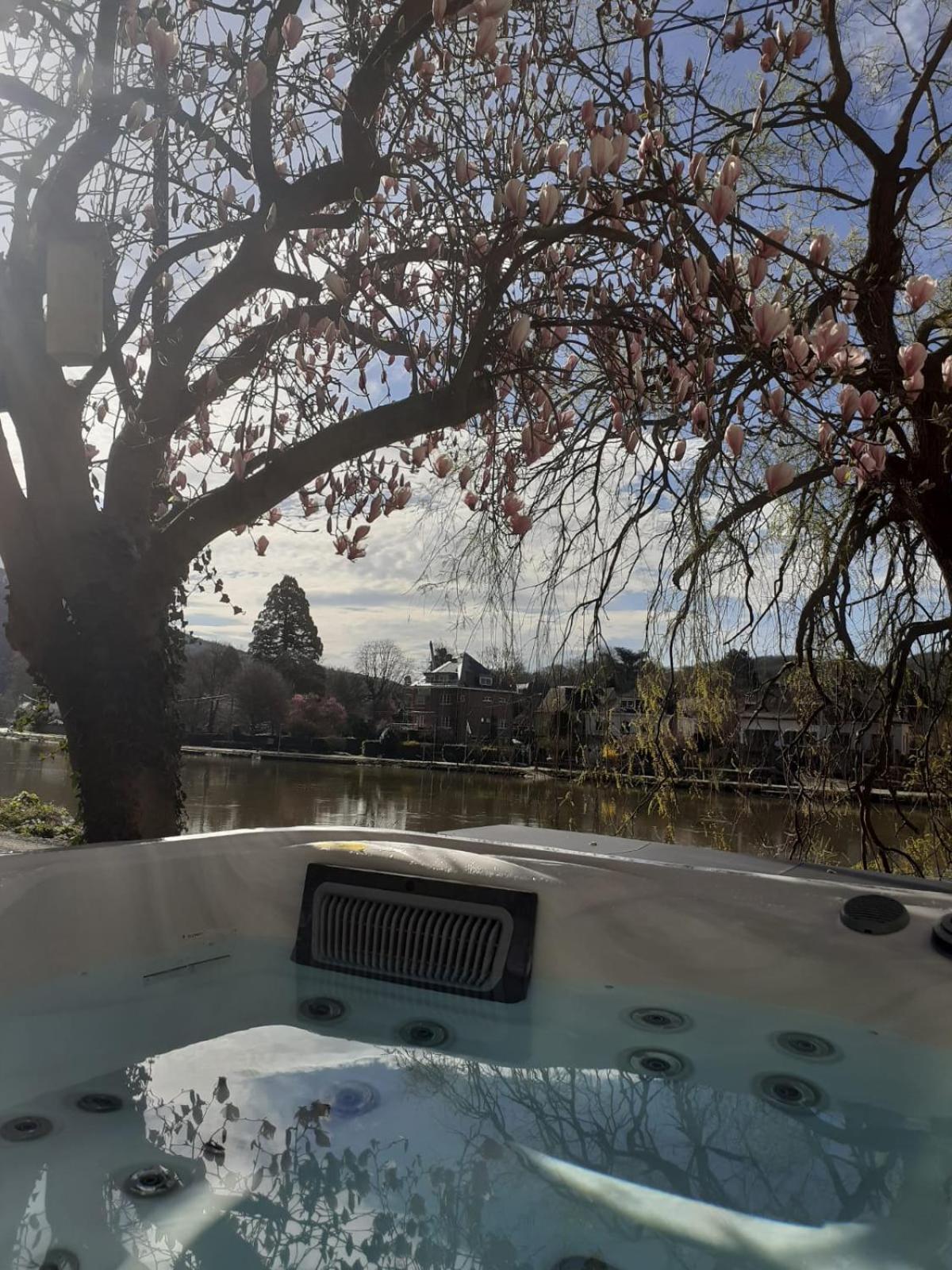 루스틴 Pieds Dans L'Eau Private Wellness Bordure De Meuse 빌라 외부 사진