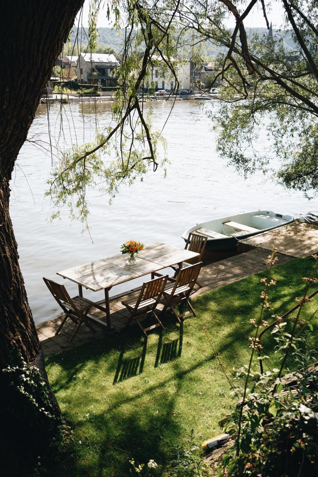루스틴 Pieds Dans L'Eau Private Wellness Bordure De Meuse 빌라 외부 사진